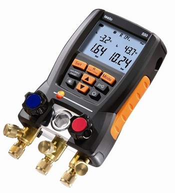 Testo 550 Kit 1 with Single Clamp Probe 0563 5505